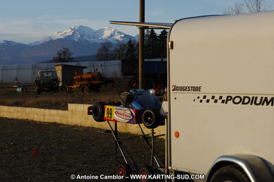 27/02/2011 : 1ère manche du Trophée Vincent Sanchez à Lavelanet (Photos Antoine Camblor) 2011 — karting