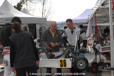 27/02/2011 : 1ère manche du Trophée Vincent Sanchez à Lavelanet (Photos Antoine Camblor) 2011 — karting