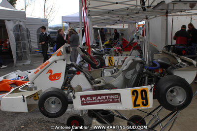 27/02/2011 : 1ère manche du Trophée Vincent Sanchez à Lavelanet (Photos Antoine Camblor) 2011 — karting
