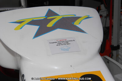 27/02/2011 : 1ère manche du Trophée Vincent Sanchez à Lavelanet (Photos Antoine Camblor) 2011 — karting