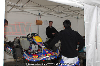 27/02/2011 : 1ère manche du Trophée Vincent Sanchez à Lavelanet (Photos Antoine Camblor) 2011 — karting