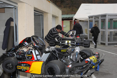 27/02/2011 : 1ère manche du Trophée Vincent Sanchez à Lavelanet (Photos Antoine Camblor) 2011 — karting