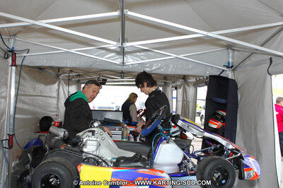 27/02/2011 : 1ère manche du Trophée Vincent Sanchez à Lavelanet (Photos Antoine Camblor) 2011 — karting