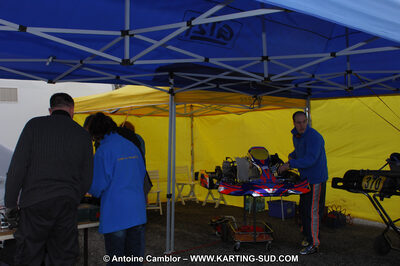 27/02/2011 : 1ère manche du Trophée Vincent Sanchez à Lavelanet (Photos Antoine Camblor) 2011 — karting
