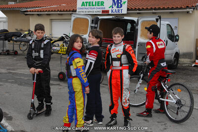 27/02/2011 : 1ère manche du Trophée Vincent Sanchez à Lavelanet (Photos Antoine Camblor) 2011 — karting