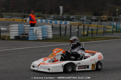 27/02/2011 : 1ère manche du Trophée Vincent Sanchez à Lavelanet (Photos Antoine Camblor) 2011 — karting