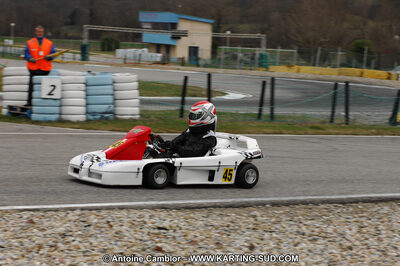 27/02/2011 : 1ère manche du Trophée Vincent Sanchez à Lavelanet (Photos Antoine Camblor) 2011 — karting