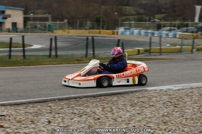 27/02/2011 : 1ère manche du Trophée Vincent Sanchez à Lavelanet (Photos Antoine Camblor) 2011 — karting