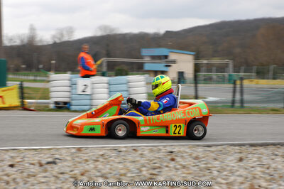 27/02/2011 : 1ère manche du Trophée Vincent Sanchez à Lavelanet (Photos Antoine Camblor) 2011 — karting