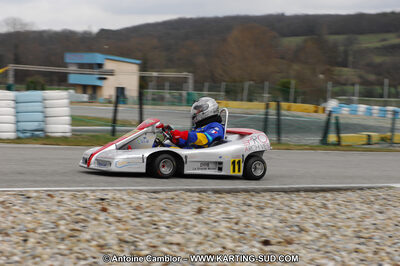 27/02/2011 : 1ère manche du Trophée Vincent Sanchez à Lavelanet (Photos Antoine Camblor) 2011 — karting