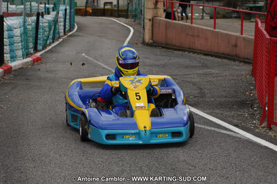27/02/2011 : 1ère manche du Trophée Vincent Sanchez à Lavelanet (Photos Antoine Camblor) 2011 — karting