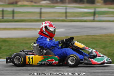 27/02/2011 : 1ère manche du Trophée Vincent Sanchez à Lavelanet (Photos Antoine Camblor) 2011 — karting