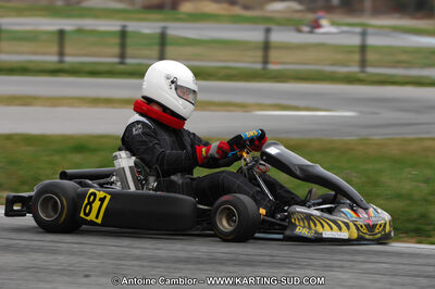 27/02/2011 : 1ère manche du Trophée Vincent Sanchez à Lavelanet (Photos Antoine Camblor) 2011 — karting