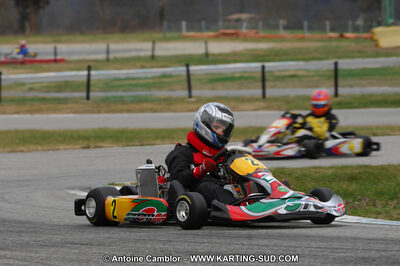 27/02/2011 : 1ère manche du Trophée Vincent Sanchez à Lavelanet (Photos Antoine Camblor) 2011 — karting