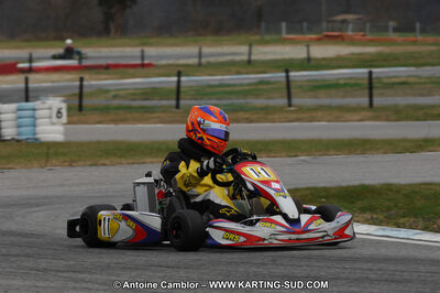 27/02/2011 : 1ère manche du Trophée Vincent Sanchez à Lavelanet (Photos Antoine Camblor) 2011 — karting