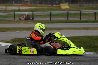 27/02/2011 : 1ère manche du Trophée Vincent Sanchez à Lavelanet (Photos Antoine Camblor) 2011 — karting
