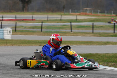 27/02/2011 : 1ère manche du Trophée Vincent Sanchez à Lavelanet (Photos Antoine Camblor) 2011 — karting