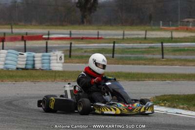 27/02/2011 : 1ère manche du Trophée Vincent Sanchez à Lavelanet (Photos Antoine Camblor) 2011 — karting