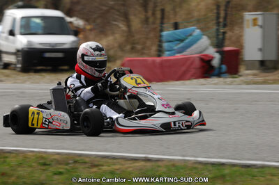 27/02/2011 : 1ère manche du Trophée Vincent Sanchez à Lavelanet (Photos Antoine Camblor) 2011 — karting