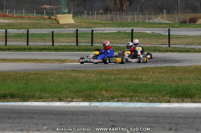 27/02/2011 : 1ère manche du Trophée Vincent Sanchez à Lavelanet (Photos Antoine Camblor) 2011 — karting