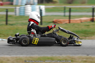 27/02/2011 : 1ère manche du Trophée Vincent Sanchez à Lavelanet (Photos Antoine Camblor) 2011 — karting
