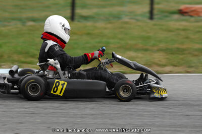 27/02/2011 : 1ère manche du Trophée Vincent Sanchez à Lavelanet (Photos Antoine Camblor) 2011 — karting