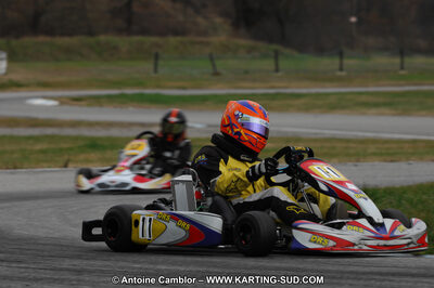 27/02/2011 : 1ère manche du Trophée Vincent Sanchez à Lavelanet (Photos Antoine Camblor) 2011 — karting