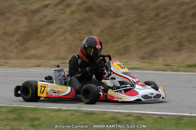 27/02/2011 : 1ère manche du Trophée Vincent Sanchez à Lavelanet (Photos Antoine Camblor) 2011 — karting
