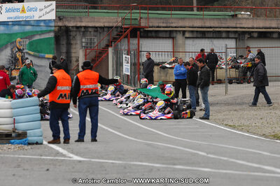 27/02/2011 : 1ère manche du Trophée Vincent Sanchez à Lavelanet (Photos Antoine Camblor) 2011 — karting