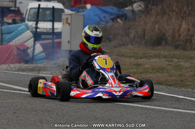 27/02/2011 : 1ère manche du Trophée Vincent Sanchez à Lavelanet (Photos Antoine Camblor) 2011 — karting