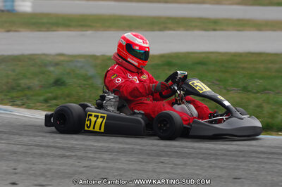 27/02/2011 : 1ère manche du Trophée Vincent Sanchez à Lavelanet (Photos Antoine Camblor) 2011 — karting