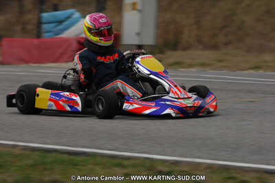 27/02/2011 : 1ère manche du Trophée Vincent Sanchez à Lavelanet (Photos Antoine Camblor) 2011 — karting