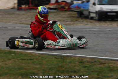 27/02/2011 : 1ère manche du Trophée Vincent Sanchez à Lavelanet (Photos Antoine Camblor) 2011 — karting