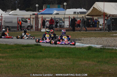 27/02/2011 : 1ère manche du Trophée Vincent Sanchez à Lavelanet (Photos Antoine Camblor) 2011 — karting