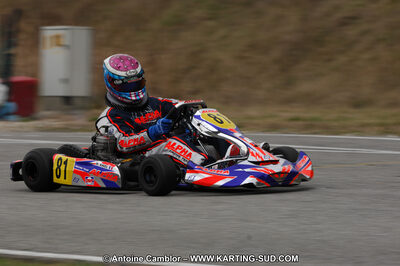 27/02/2011 : 1ère manche du Trophée Vincent Sanchez à Lavelanet (Photos Antoine Camblor) 2011 — karting