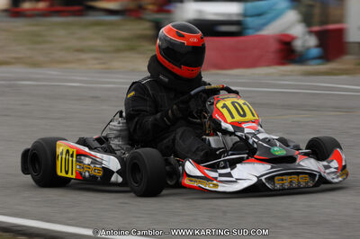 27/02/2011 : 1ère manche du Trophée Vincent Sanchez à Lavelanet (Photos Antoine Camblor) 2011 — karting