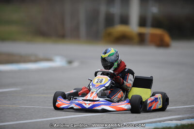 27/02/2011 : 1ère manche du Trophée Vincent Sanchez à Lavelanet (Photos Antoine Camblor) 2011 — karting