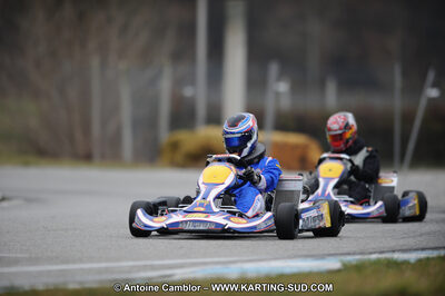27/02/2011 : 1ère manche du Trophée Vincent Sanchez à Lavelanet (Photos Antoine Camblor) 2011 — karting