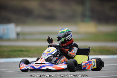 27/02/2011 : 1ère manche du Trophée Vincent Sanchez à Lavelanet (Photos Antoine Camblor) 2011 — karting