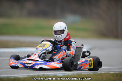 27/02/2011 : 1ère manche du Trophée Vincent Sanchez à Lavelanet (Photos Antoine Camblor) 2011 — karting