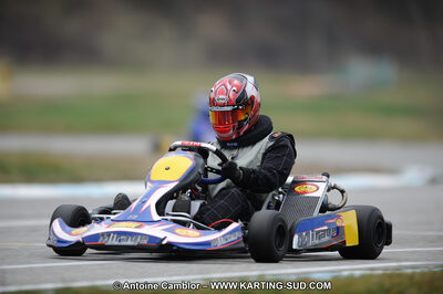 27/02/2011 : 1ère manche du Trophée Vincent Sanchez à Lavelanet (Photos Antoine Camblor) 2011 — karting