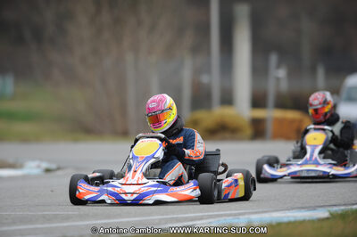 27/02/2011 : 1ère manche du Trophée Vincent Sanchez à Lavelanet (Photos Antoine Camblor) 2011 — karting