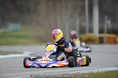 27/02/2011 : 1ère manche du Trophée Vincent Sanchez à Lavelanet (Photos Antoine Camblor) 2011 — karting