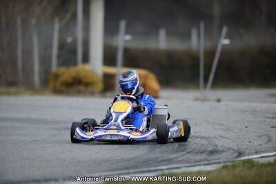 27/02/2011 : 1ère manche du Trophée Vincent Sanchez à Lavelanet (Photos Antoine Camblor) 2011 — karting