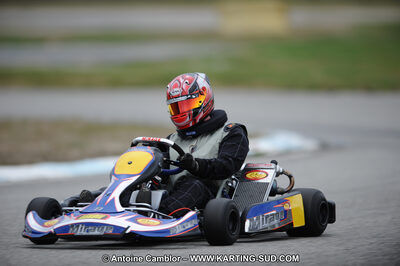 27/02/2011 : 1ère manche du Trophée Vincent Sanchez à Lavelanet (Photos Antoine Camblor) 2011 — karting