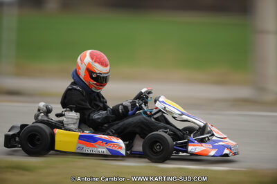 27/02/2011 : 1ère manche du Trophée Vincent Sanchez à Lavelanet (Photos Antoine Camblor) 2011 — karting