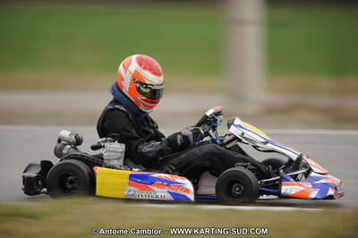 27/02/2011 : 1ère manche du Trophée Vincent Sanchez à Lavelanet (Photos Antoine Camblor) 2011 — karting