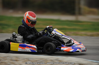 27/02/2011 : 1ère manche du Trophée Vincent Sanchez à Lavelanet (Photos Antoine Camblor) 2011 — karting