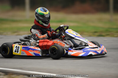 27/02/2011 : 1ère manche du Trophée Vincent Sanchez à Lavelanet (Photos Antoine Camblor) 2011 — karting