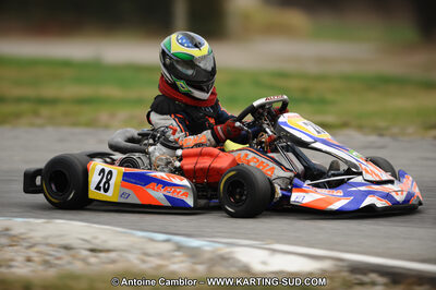 27/02/2011 : 1ère manche du Trophée Vincent Sanchez à Lavelanet (Photos Antoine Camblor) 2011 — karting